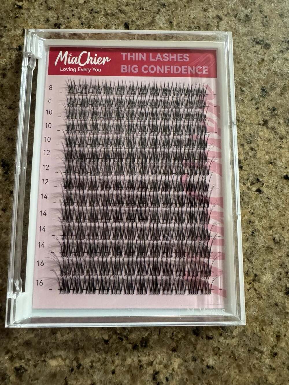 MiaChier Thin Lashes Big Confidence 8-16mm Individual Eyelash Extensions